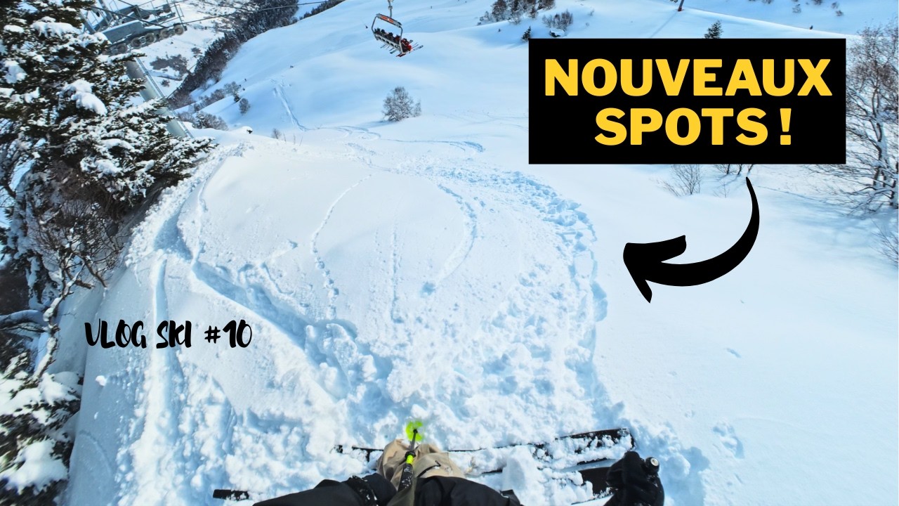 Je d&eacute;couvre des NOUVEAUX SPOTS &agrave; Saint-Lary !