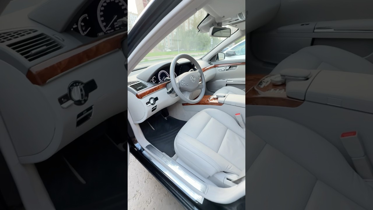 Капсула времени! W221 S500 с пробегом 27к #mercedesexpert