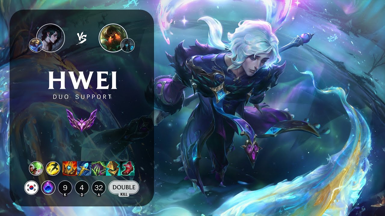 Hwei Support vs Nautilus - KR Master Patch 14.1