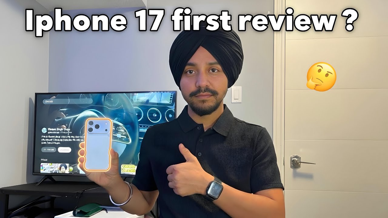 iPhones 17 first review? 🤫🤫