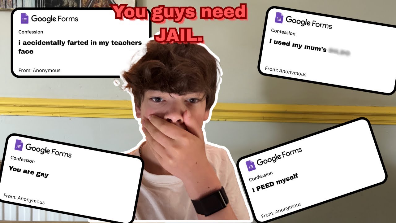 Some of You Need JAIL. | Reading Anonymous Confessions