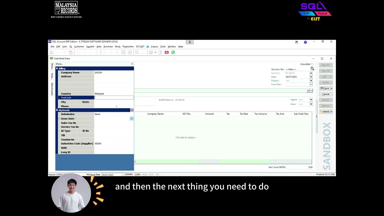 📦 SQL E-Invoice Series Ep. 11 is Here! – Submit Self-Billed E-Invoice for Individual Landlord🧾🏠