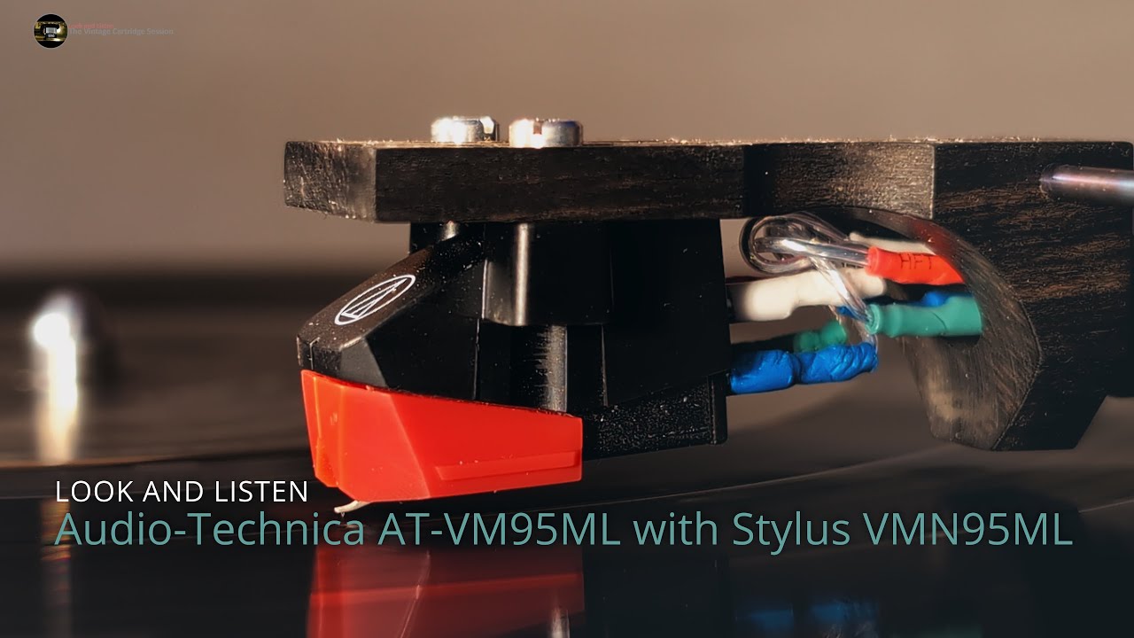 Audio-Technica AT-VM95ML - AT-VMN95ML - Look and Listen - Vintage Cartridge/Tonabnehmer