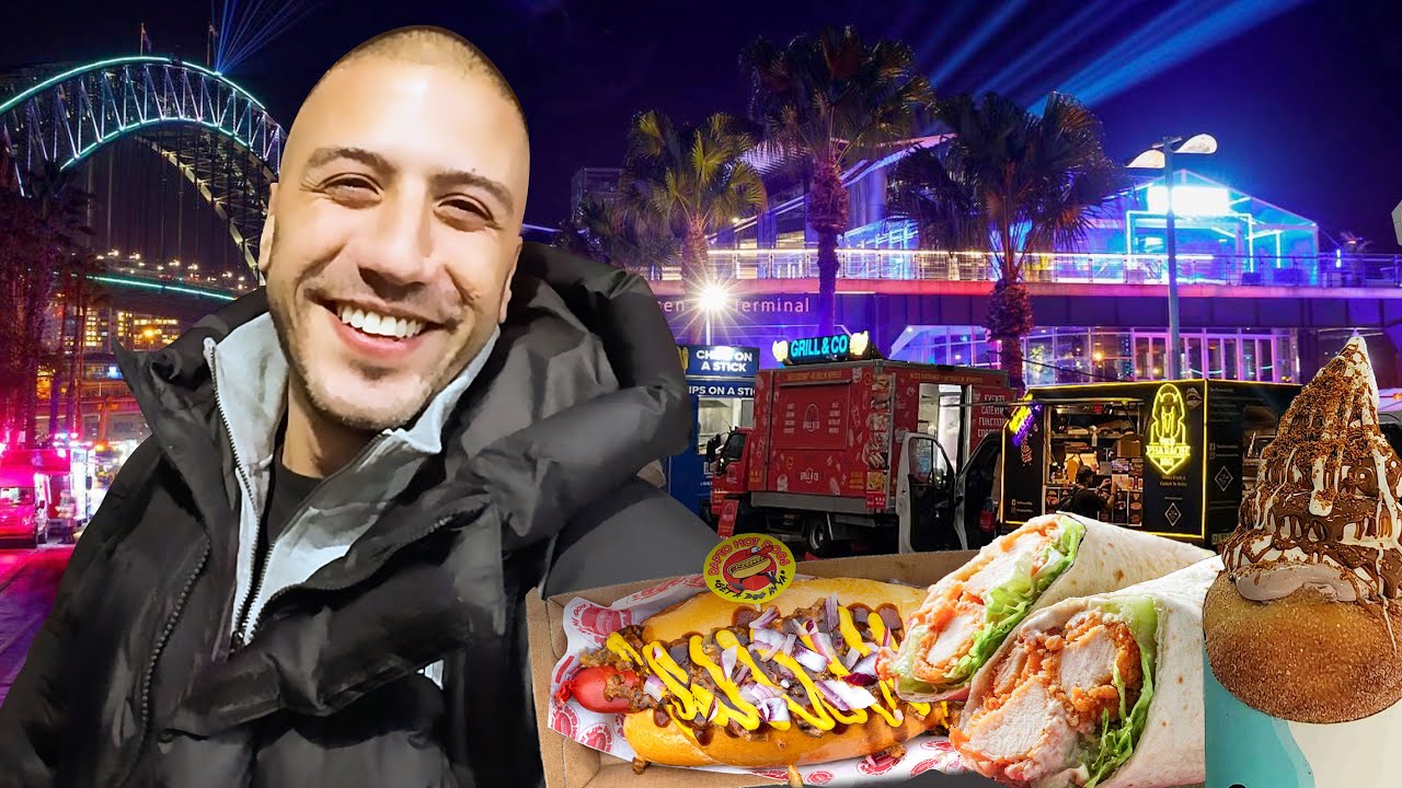 I Tried The Food Trucks at Sydney’s Vivid Light Festival
