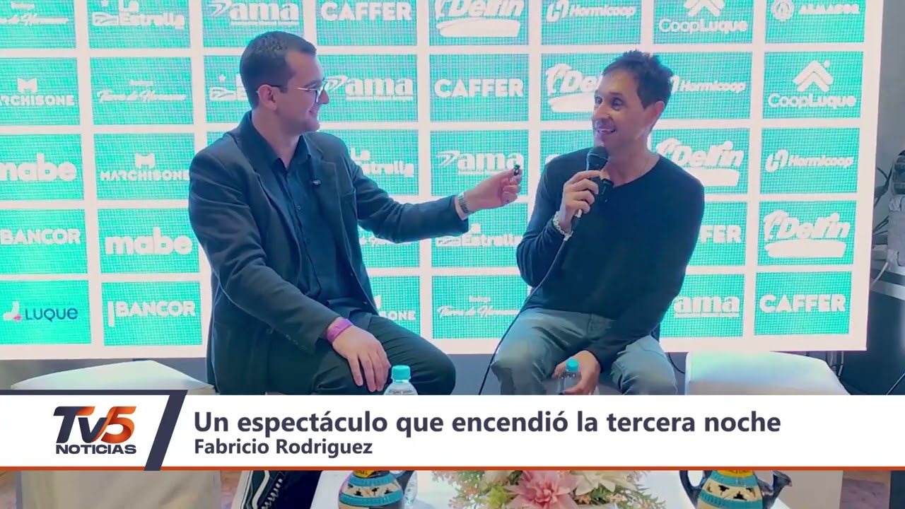 Un espectáculo que encendió la tercera noche