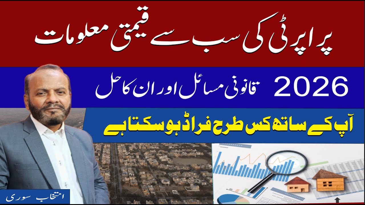 Before Buying Property in 2026 &ndash; Watch This! Builder Frauds Explained by Intikhab Suri