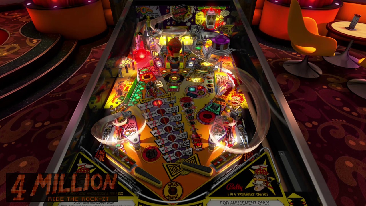What's a party without a Big Bang?:  Bally The Party Zone (Pinball FX3 Classic Arcade Top 10 score)