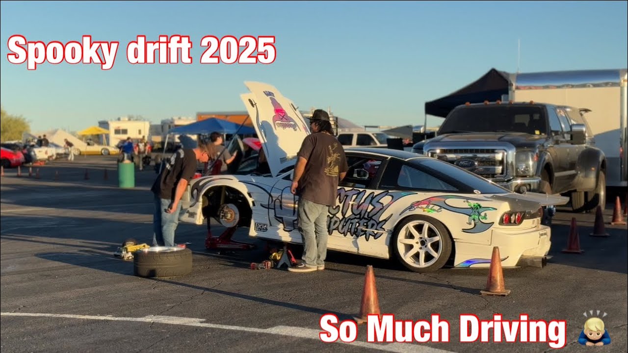 Я был одним из немногих дрифт-каров, оставшихся стоять на SPOOKY DRIFT 2025