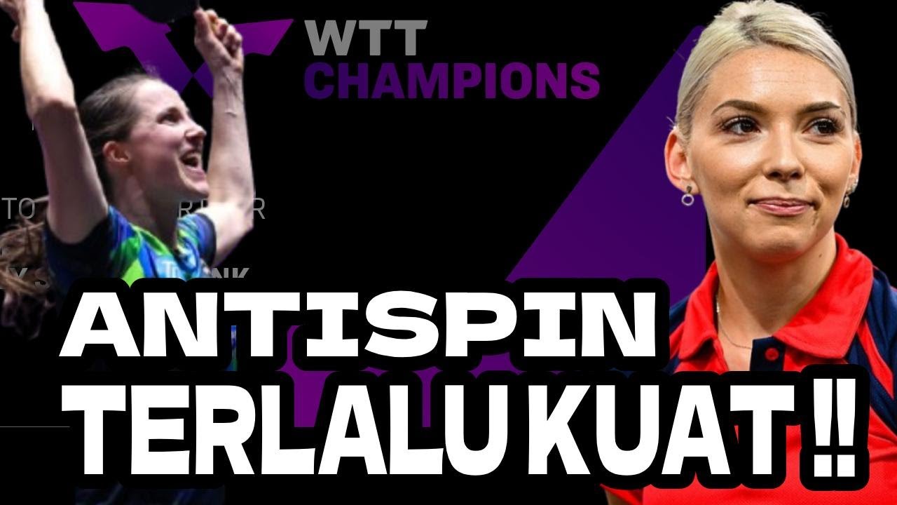 KALAH LAGI LAWAN ANTISPIN ‼️ HIGHLIGHT Sabine Winter vs Bernadette Szocs  WS R32  WTT Doha 2026