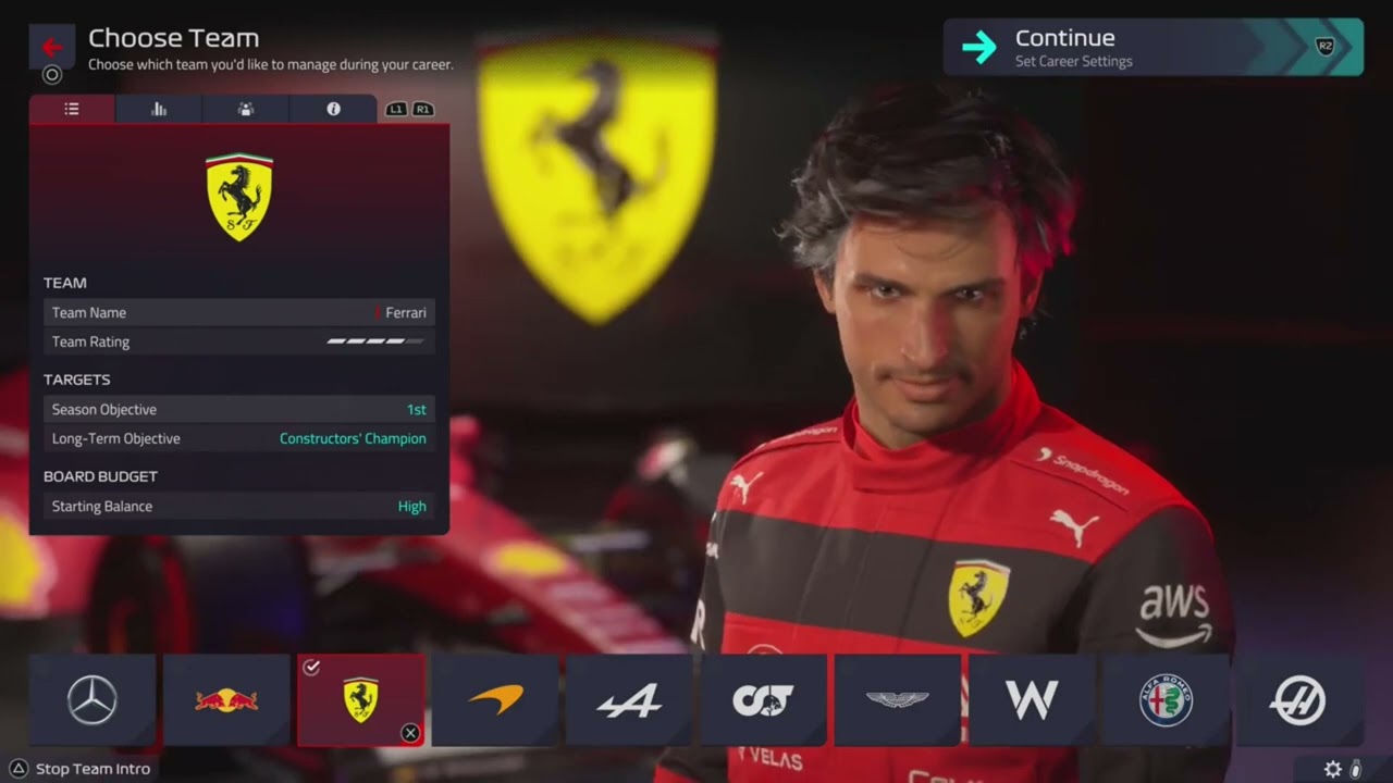 Let's Play F1 Manager 2022 Part 001
