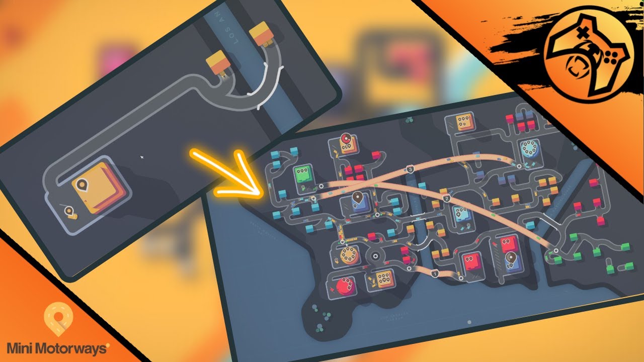 Mini Motorways PL czyli symulator organizacji ruchu!