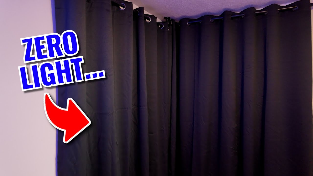 These Blackout Curtains Are NO JOKE | Sun Zero 100% Blackout Curtains