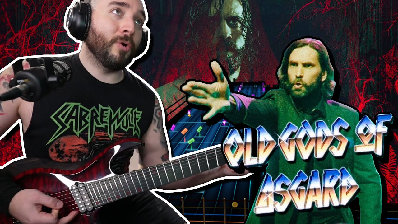 OLD GODS OF ASGARD -  Herald Of Darkness from Alan Wake 2! | Rocksmith Guitar Cover