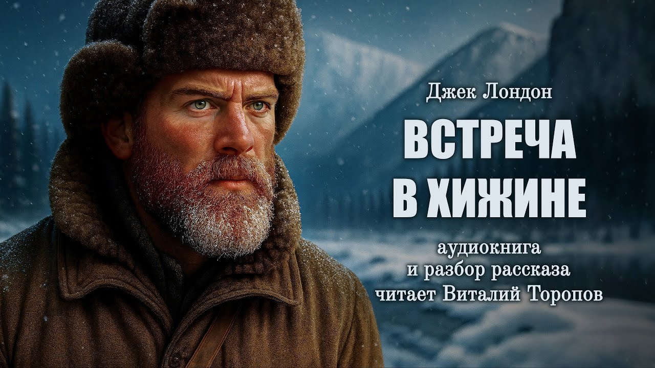Джек Лондон. Встреча в хижине. Что случится, если судьба постучится посреди снежной пустыни?