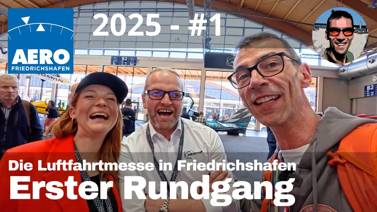 AERO 2025 #1 - Erster Rundgang - Neues von TL Ultralight, JMB Aircraft, Tarragon u.a.