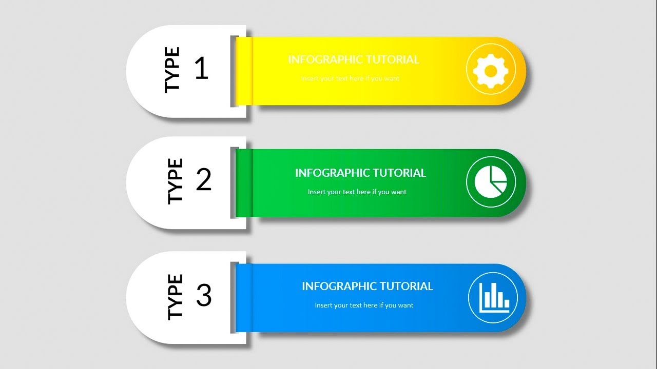 PowerPoint Slide Design Tutorial - 3 Step Infographic PowerPoint - Free Template