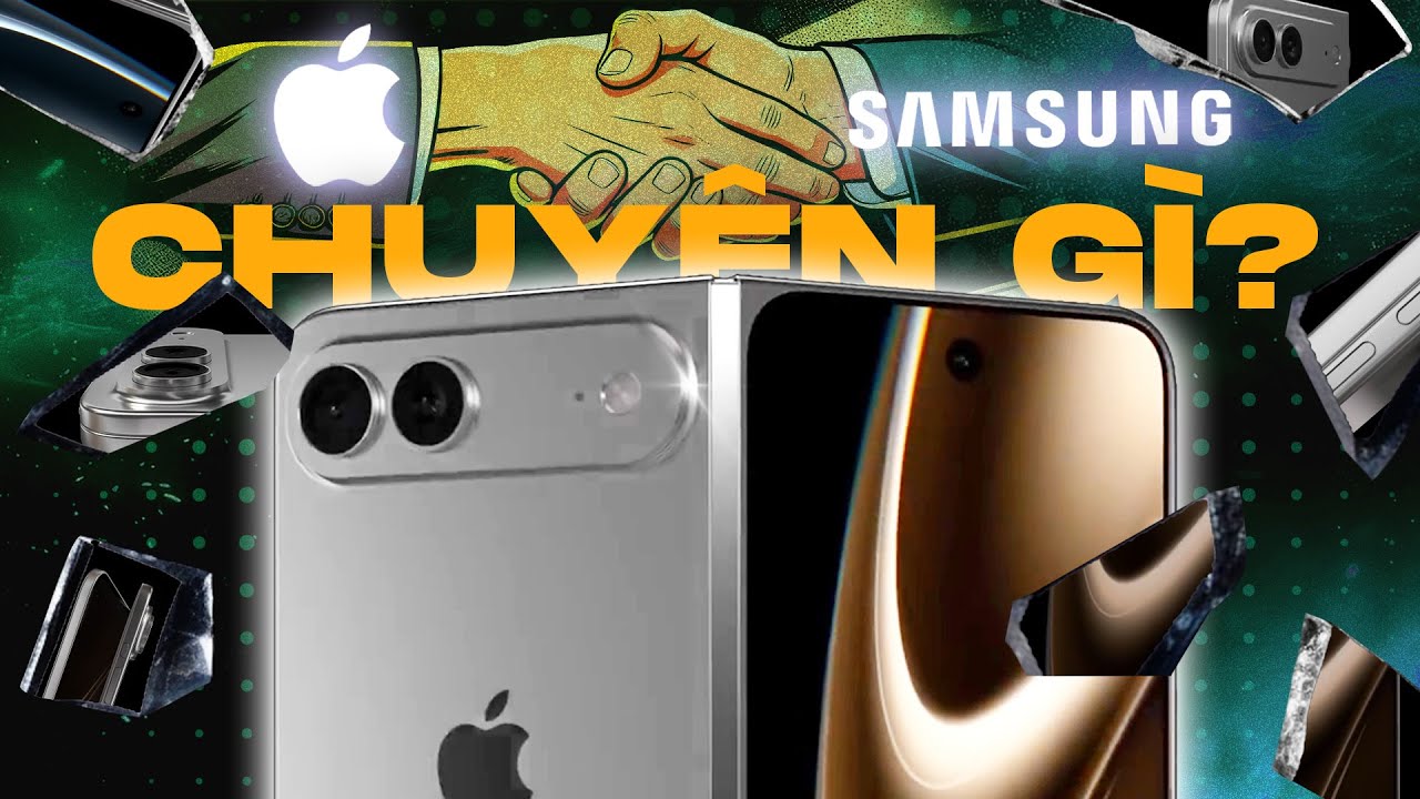  Chuyện gì đang xảy ra với iPhone gập? - Samsung là người đứng sau tất cả!
