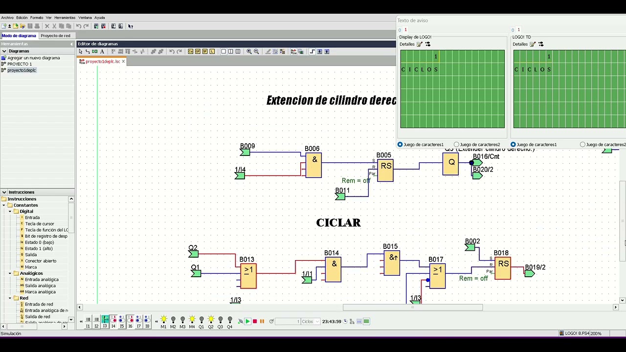 PLC proyecto 1 Agustín González Rico