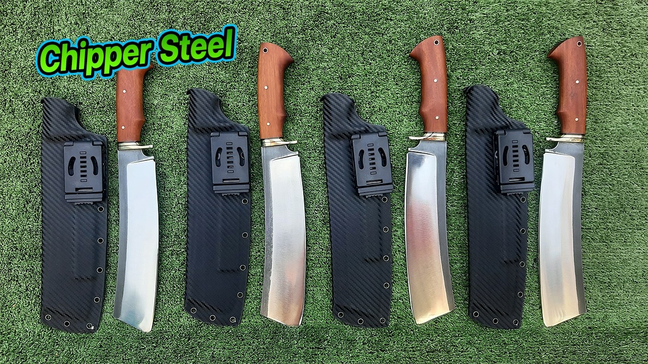 แรมโบ้ เหล็กChipper Steel (ต้านสนิม) เพิ่มความยาวใบมากขึ้น