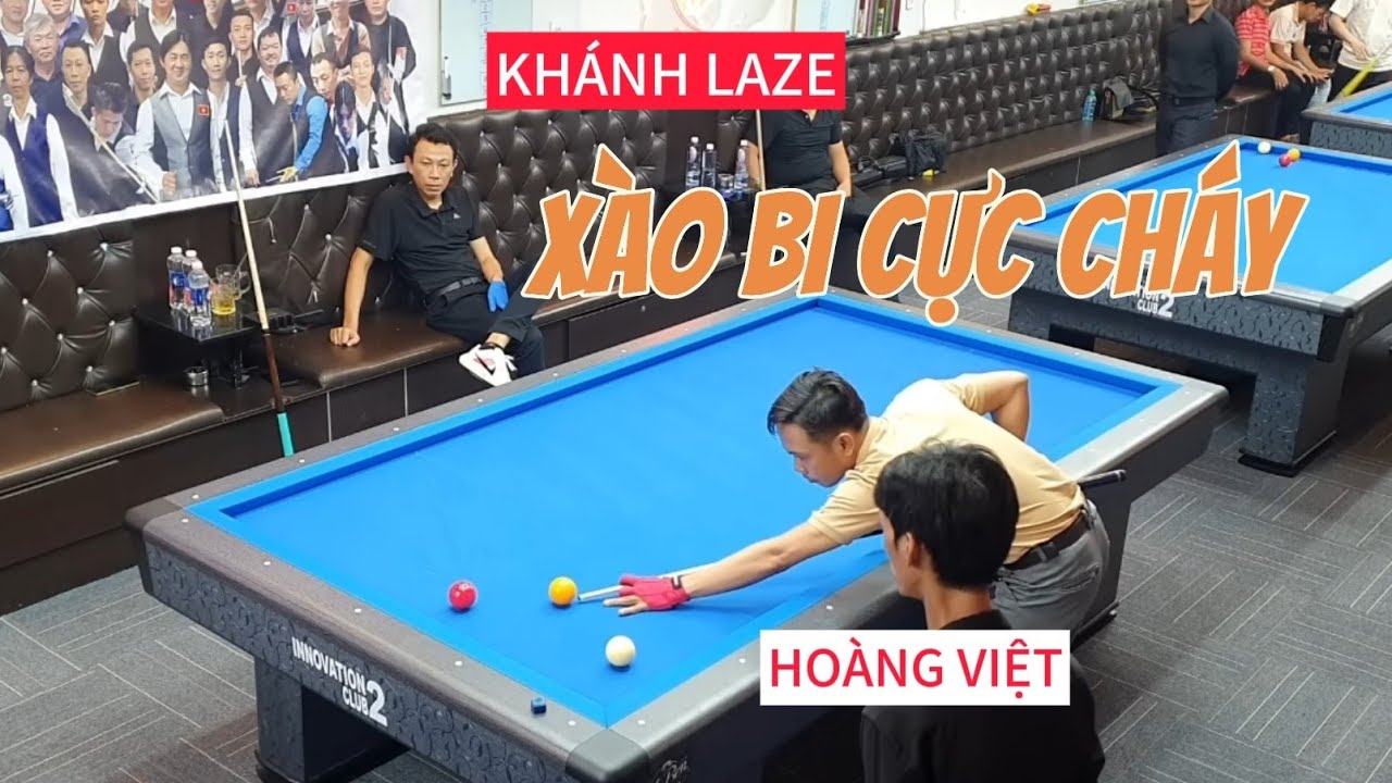 Bida cadre 71/2 KHÁNH LAZE gặp VIỆT CẦN GIỜ trận đấu cực hay cúp MR BEN
