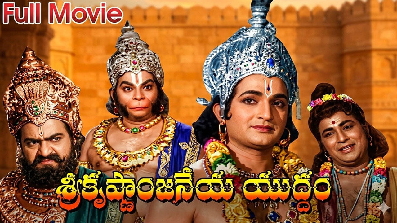 Sri Krishnanjaneya Yuddham Full Length Telugu Movie || NTR, Devika, Vanisri