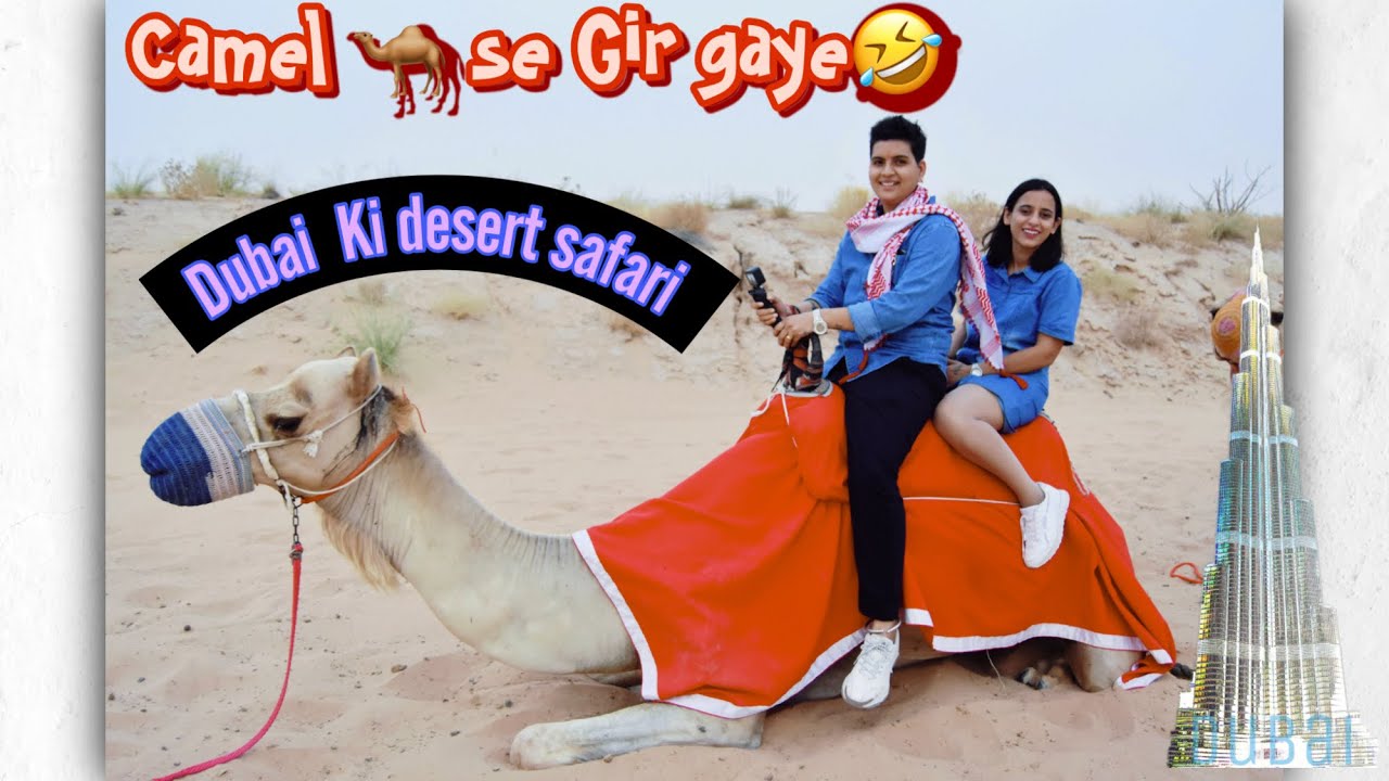 Dubai Me Humne Kari Sabse Badi Safari 🐪🇨🇲