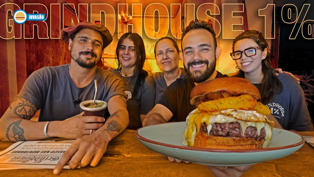 Grindhouse 1% - A Hamburgueria do Santi Roig | INVAS&Atilde;O HP