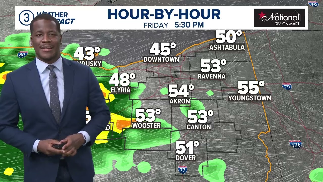 Cleveland area weather forecast: Storm activity leads to a flood threat this weekend