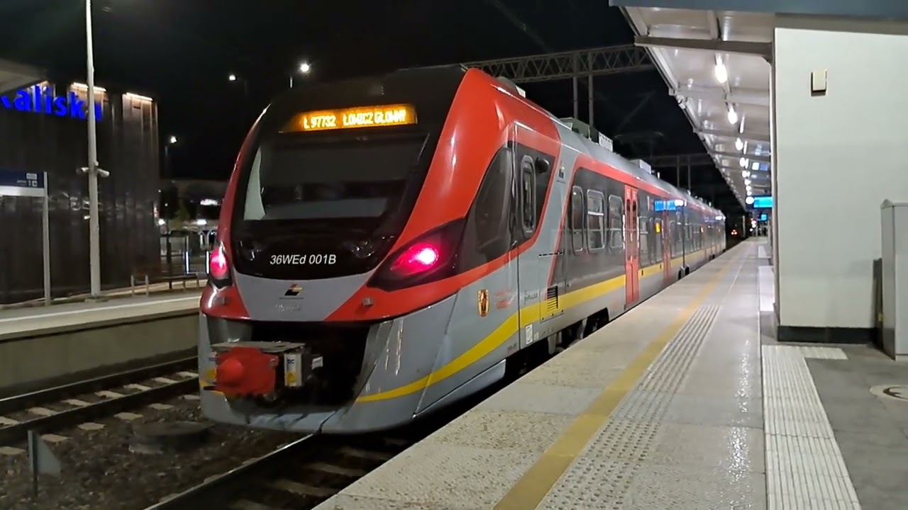 Pociągi na stacji Łódź Kaliska część 1