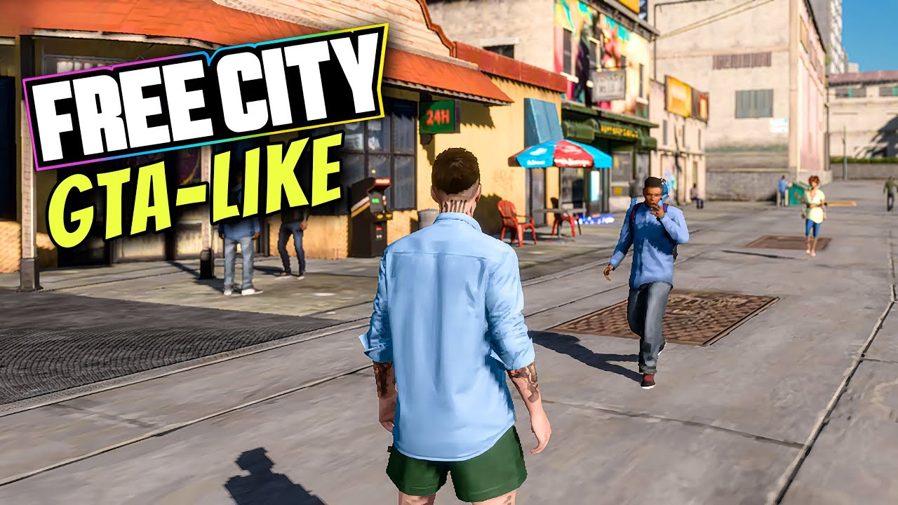 Garena Free City — геймплей в стиле GTA #2 для Android iOS