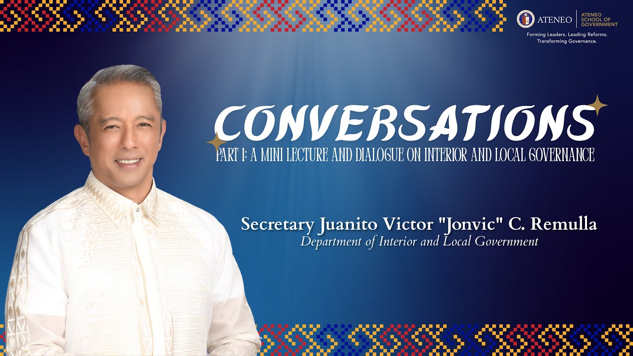 Conversations Part 1: A Mini Lecture and Dialogue on Interior and Local Governance