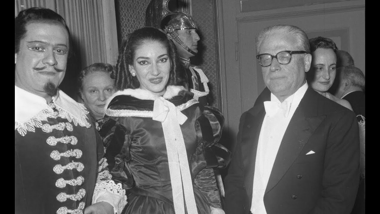 Maria Callas - Un ballo in maschera (w. Giuseppe di Stefano, 7 December 1957, La Scala) [full score]