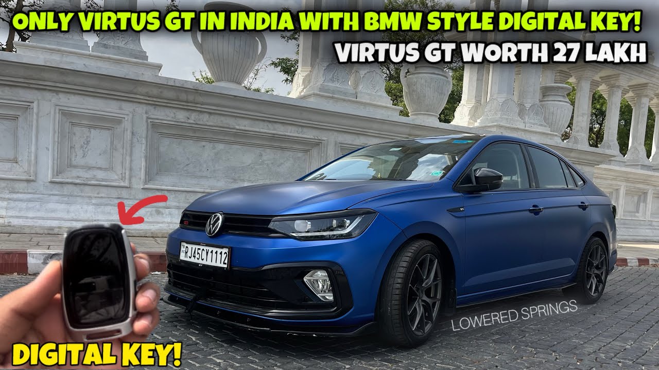 @27LAKH | FIRST VW VIRTUS TO HAVE DIGITAL KEY - ऐसी VIRTUS तो VW ने भी नहीं बनाई😨