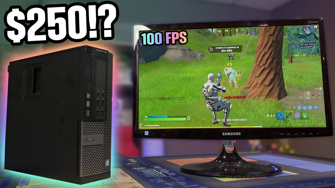 EASY $250 Gaming PC Build - Step by Step