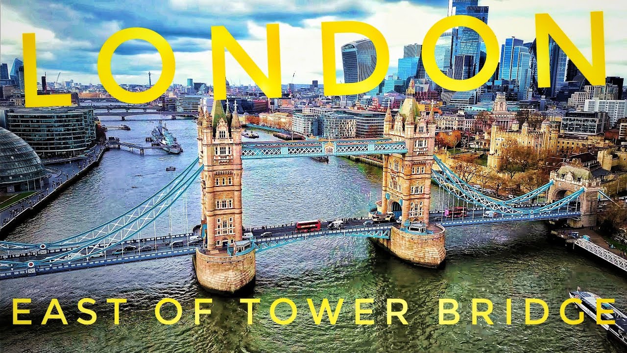 London- East of Tower Bridge _ drone