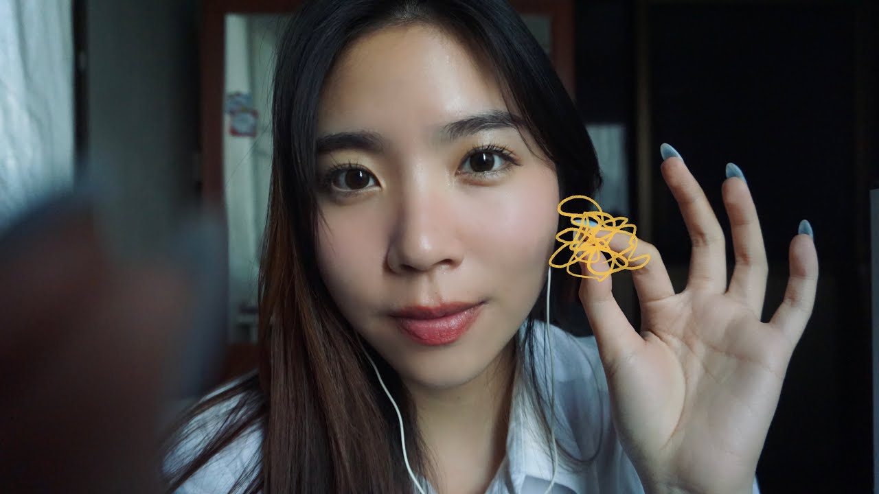 ASMR | SOFT Plucking Negative Energy (soft Spoken, HandMovement) 💤🛌