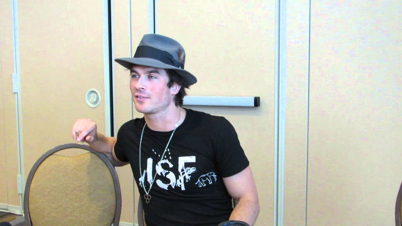 Ian Somerhalder Talks 