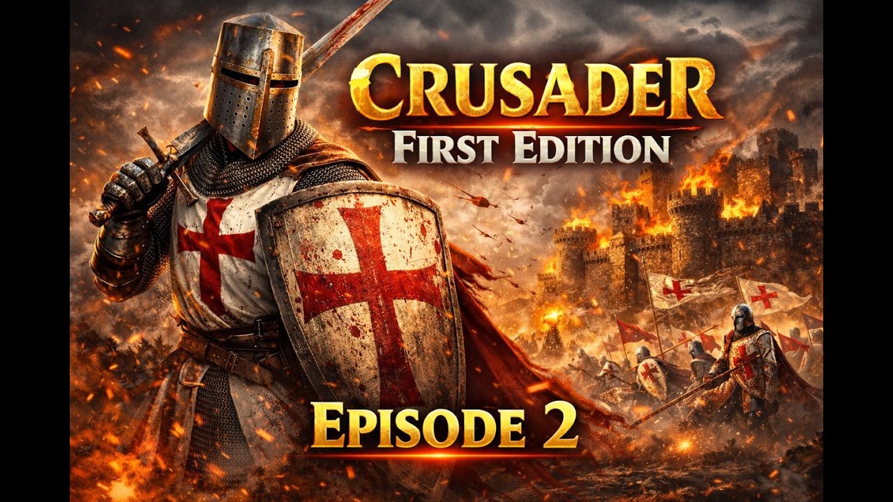 اللعبة بدأت تصعب! 🔥 Stronghold Crusader | مراحل 7-9 (الحلقة 2)