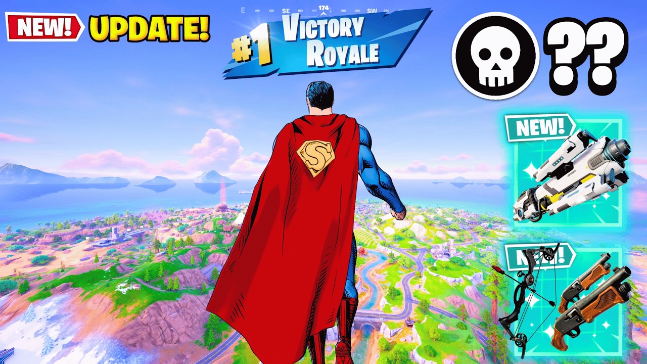 ALL MYTHIC AND EXOTIC GUNS IN FORTNITE (NEW! Fortnite Chapter 7 Season 2)