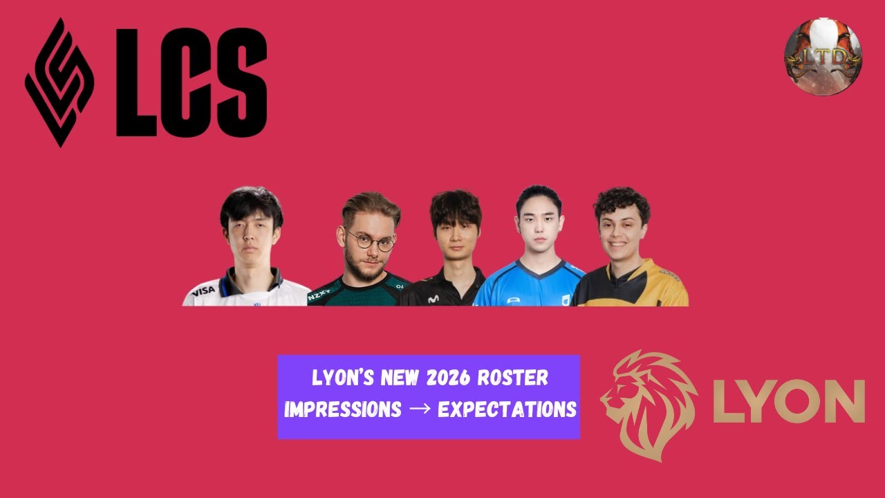 NEW LYON'S GAMING ROSTER ! Who is on it | Impressions | Expectations