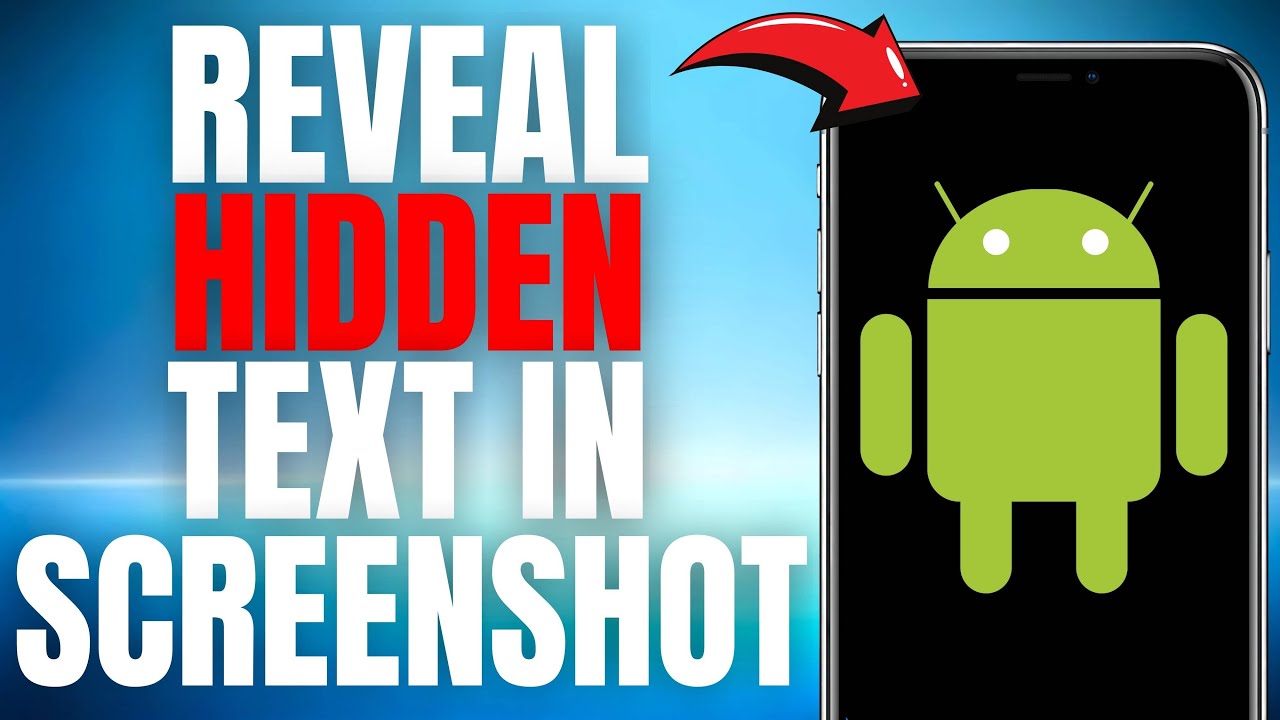 [ОБНОВЛЕНО] Как увидеть СКРЫТЫЙ ТЕКСТ на скриншоте на Android! (ПРОСТОЕ РУКОВОДСТВО) [2025]