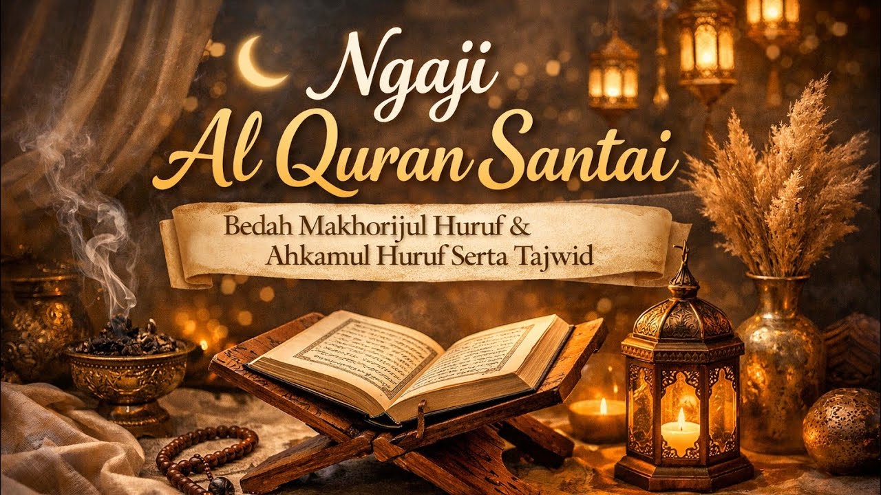 🔴 LIVE Belajar Ngaji Al-Qur'an. 09-03-2026