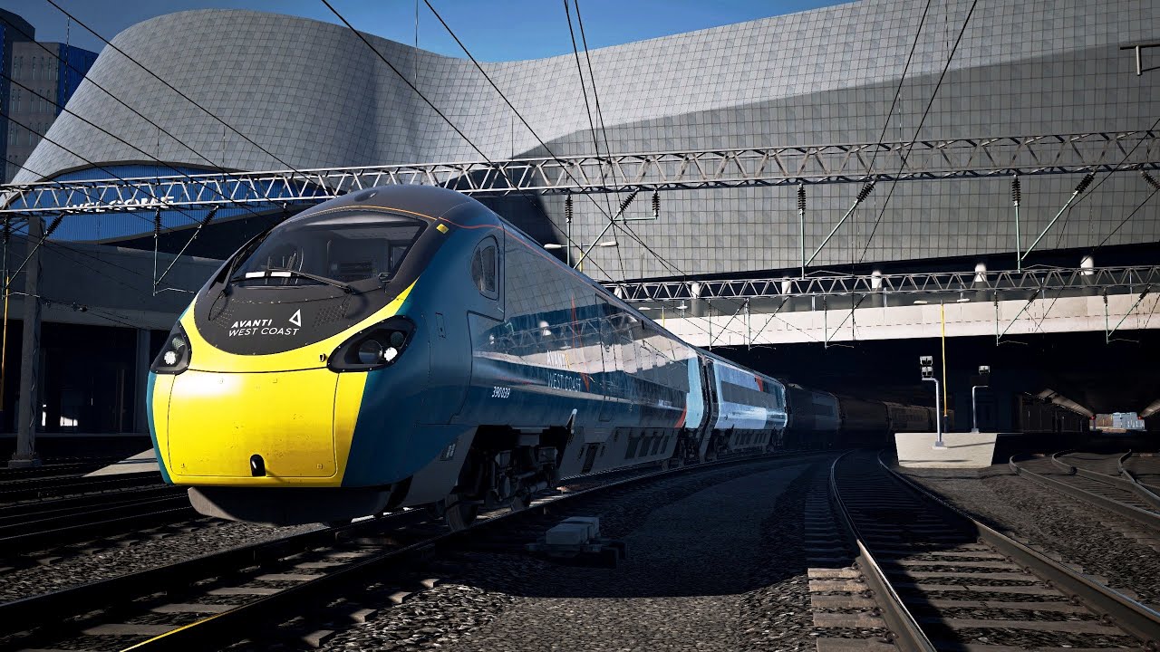 Train Sim World 5 WCML Birmingham New Street - London Euston station Class 390 Pendolino