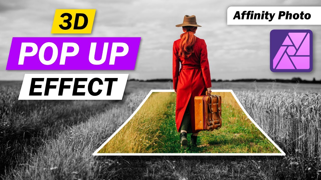 Create a 3D Pop Up Effect in Affinity Photo
