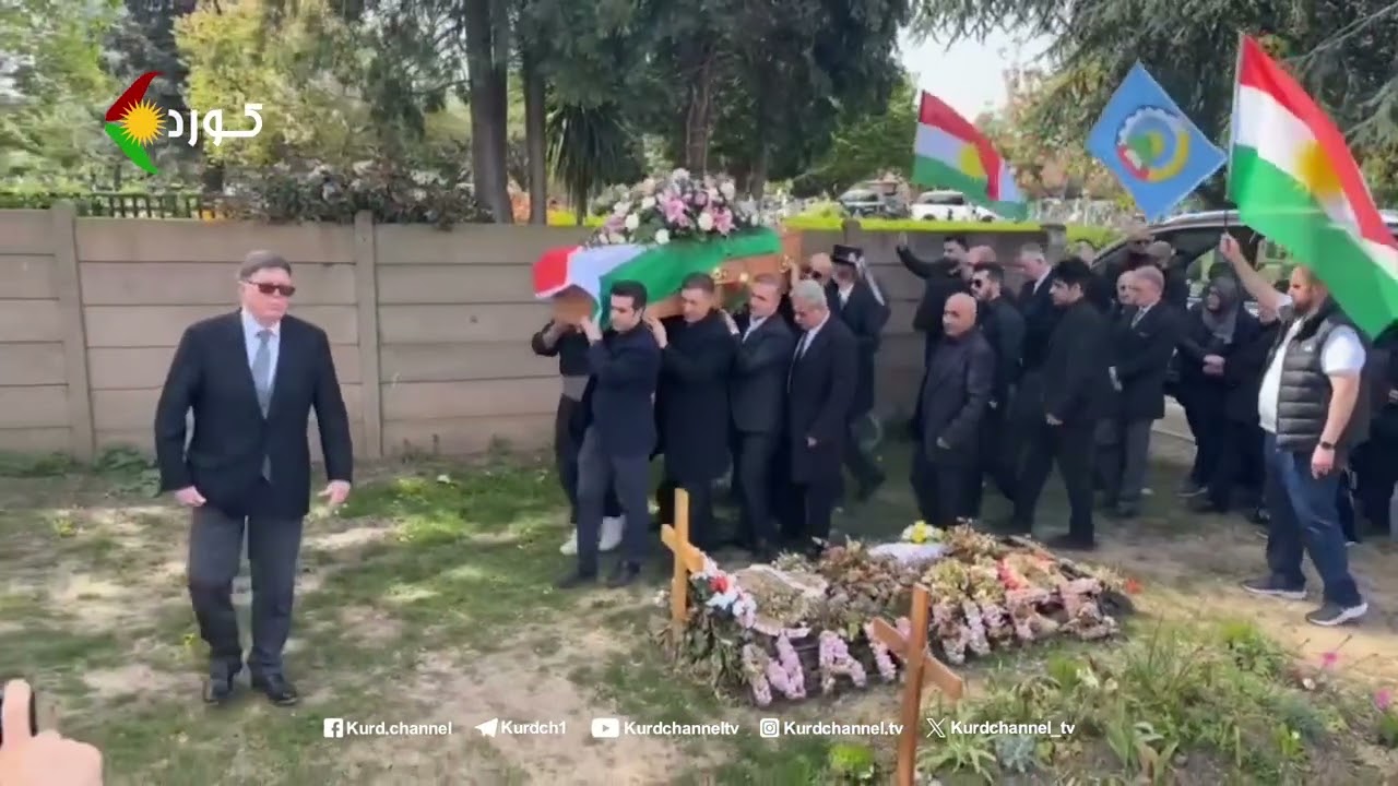 ڕێوڕەسمی بەخاکسپاردنی تێکۆشەری دێرینی دێموکرات، نەمر هاشم کەریمی   - بریتانیا       (بەشی یەکەم )