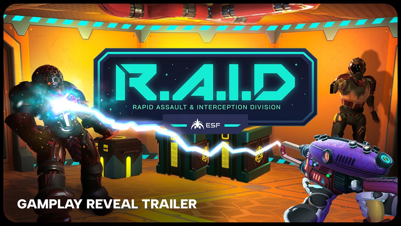 R.A.I.D. Gameplay Reveal Trailer | Co-Op Sci-Fi Shooter | Meta Quest, PC VR