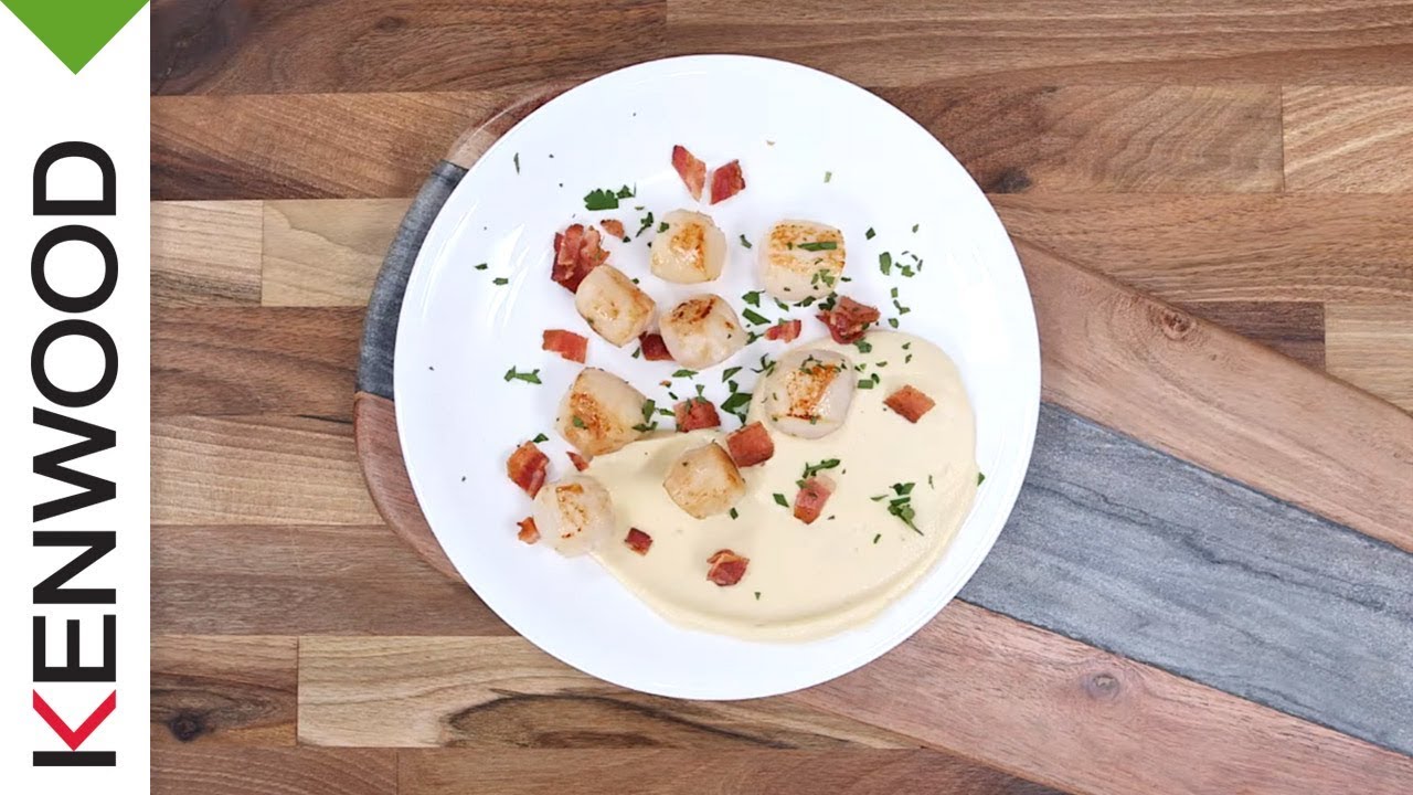 Recette de Pur&eacute;e de Chou-Fleur avec le robot cuiseur kCook Multi de Kenwood.