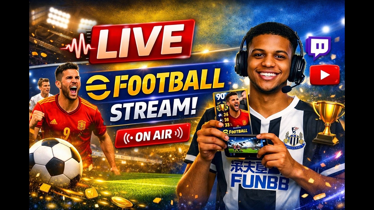Live streaming of JOE PES MOBILE