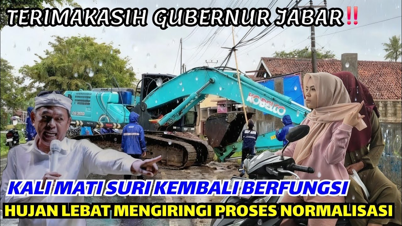 AKHIRNYA❗️KALI YANG SELAMA INI TIDAK MENGALIR,DIHIDUPKAN KEMBALI❗️TERIMKASIH GUBERNUR JABAR❗️