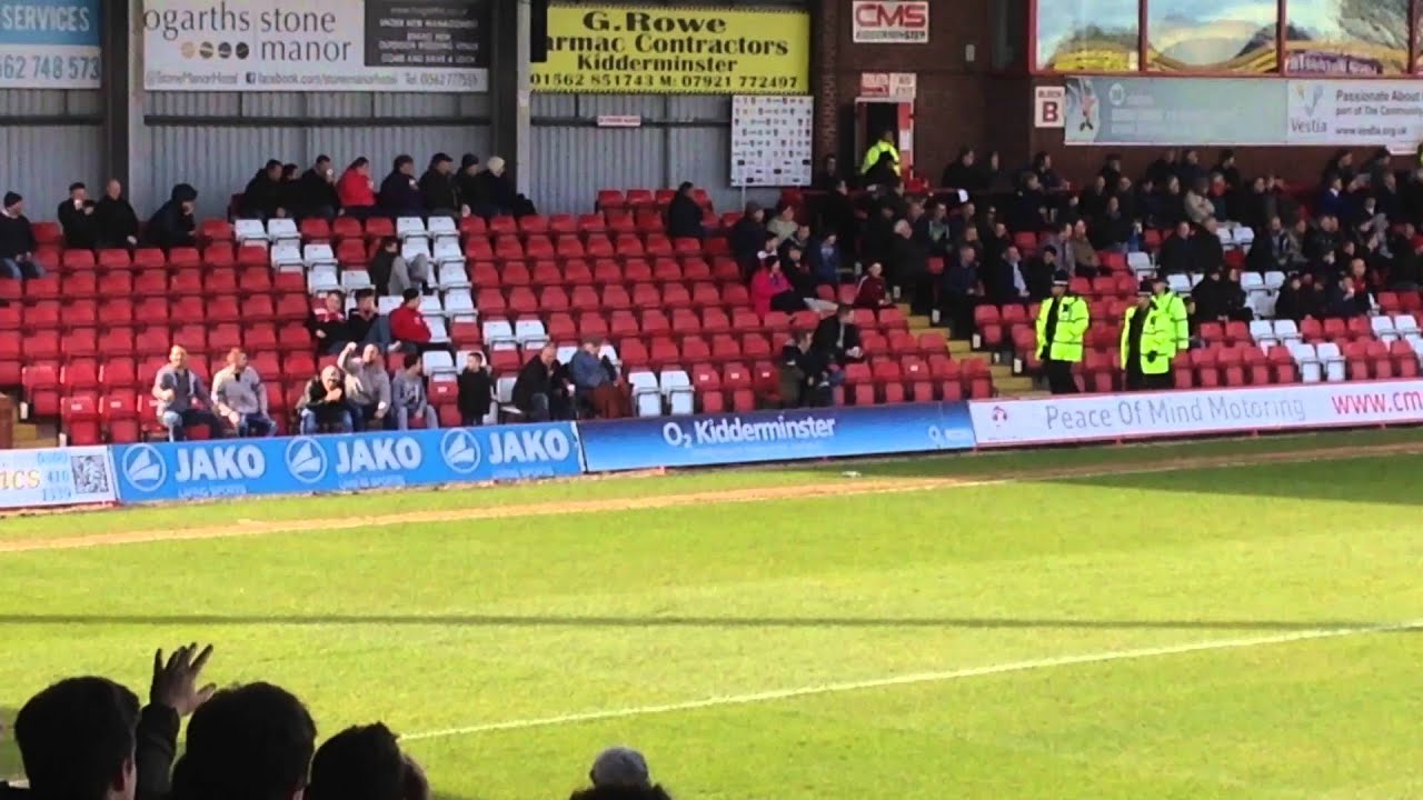 Kidderminster Fans Trouble vs Tranmere 28/03/16